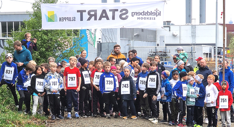Stor deltakelse på terrengløp i Smidalen